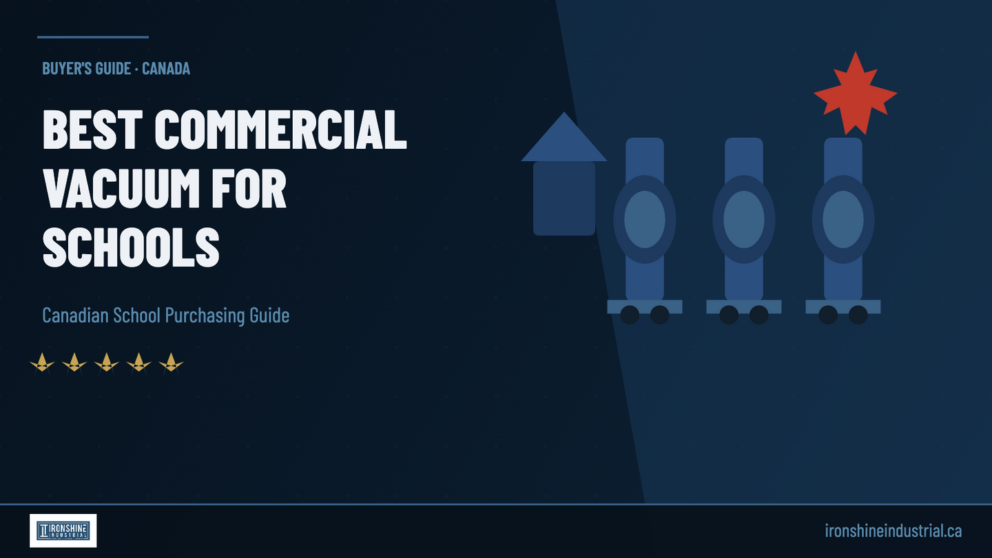 Best Commercial Vacuum for Schools in Canada: What to Look For