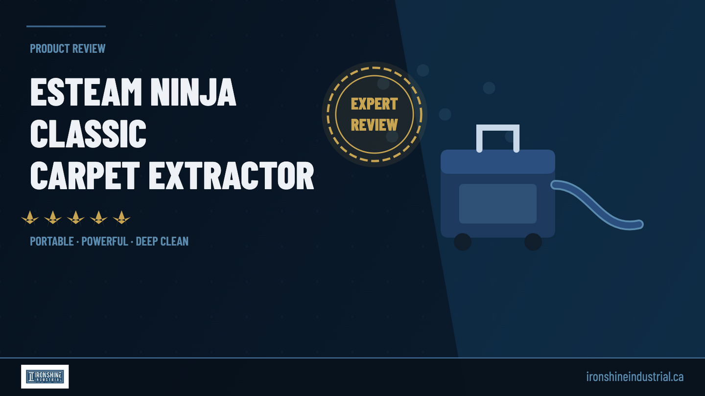 Esteam Ninja Classic Portable Carpet Extractor: Full Review