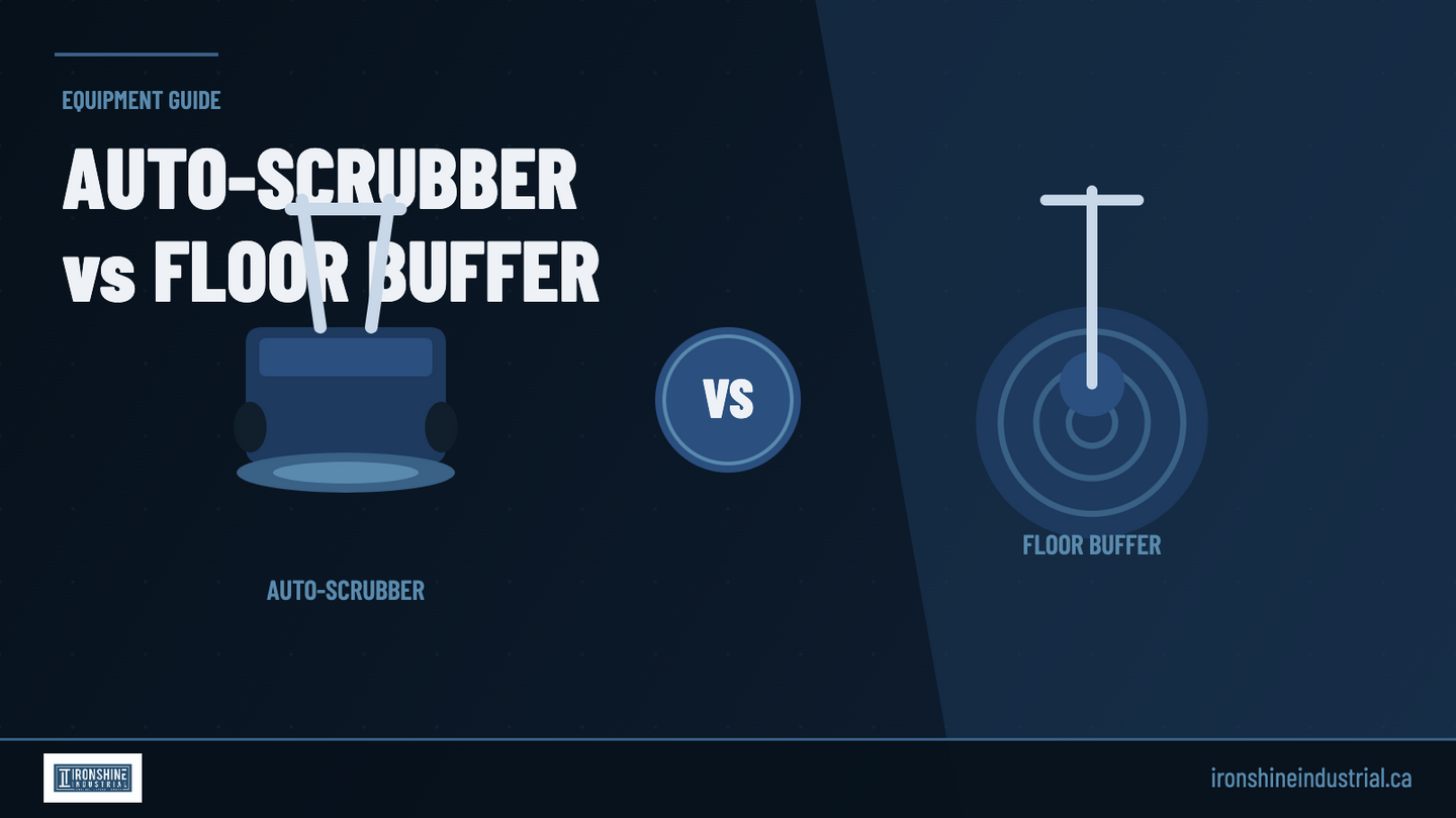 Auto-Scrubber vs Floor Buffer: Which One Does Your Facility Actually Need?