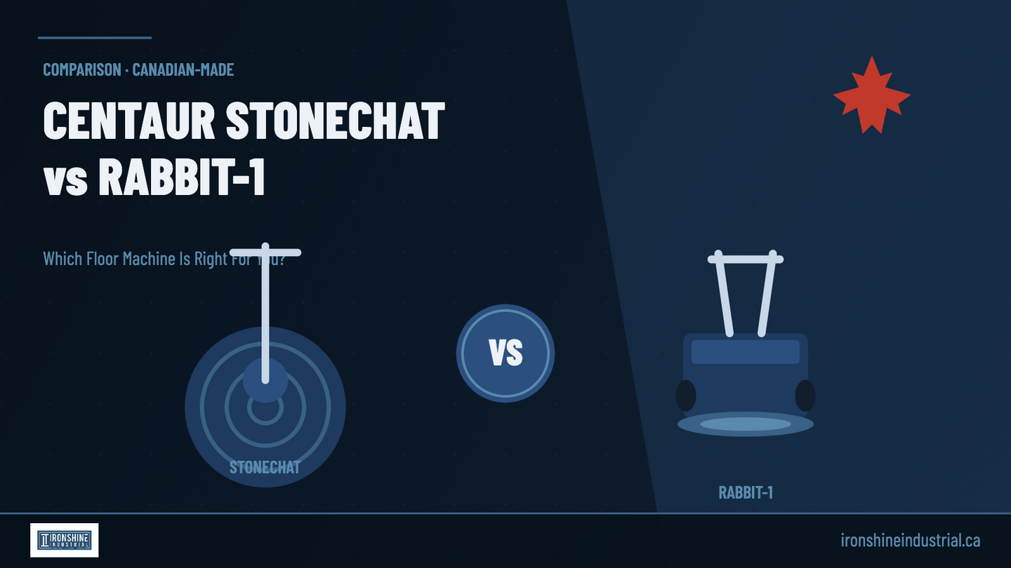 Centaur Stonechat vs Rabbit-1: Which Canadian-Made Floor Machine Is Right for You?