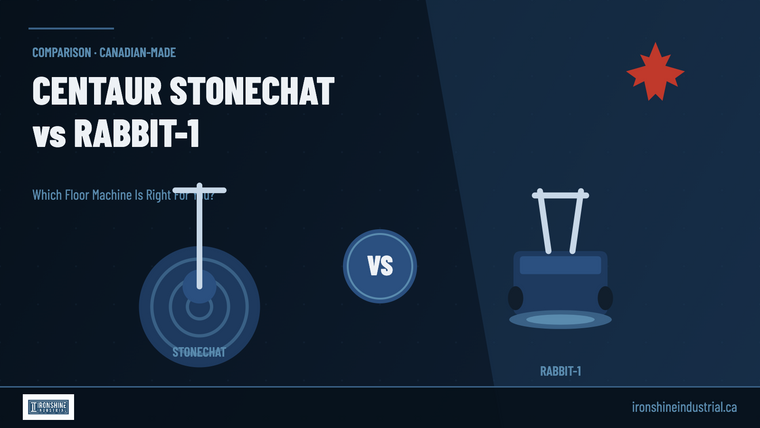 Centaur Stonechat vs Rabbit-1: Which Canadian-Made Floor Machine Is Right for You?