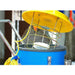Centaur Falcon-5 50L drum tank — direct-to-garbage-bag collection