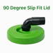 Green 90 Degree Slip Fit Lid