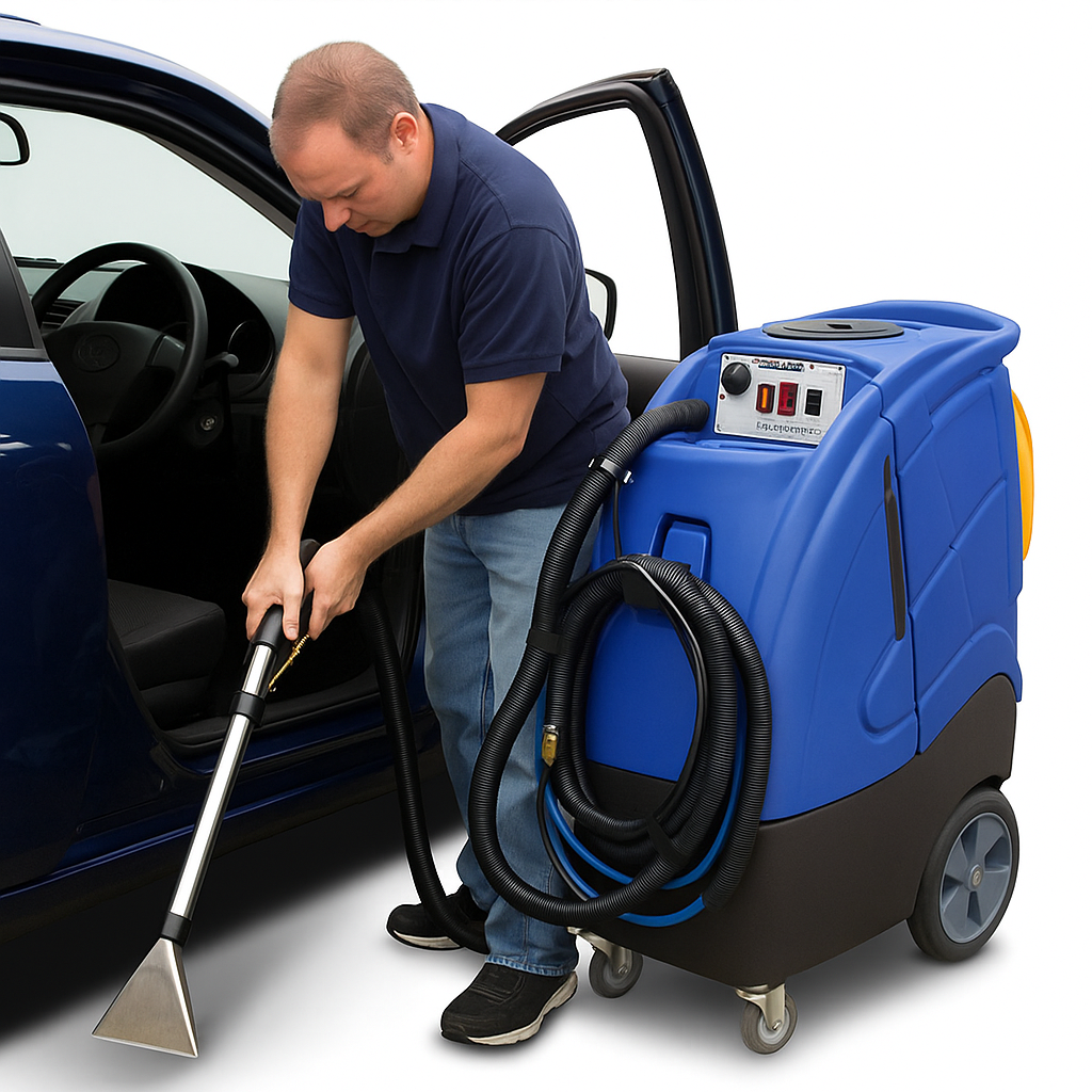 Mosquito 12-Gallon Automotive Carpet Extractor – Professional Car Detailing & Upholstery Cleaner