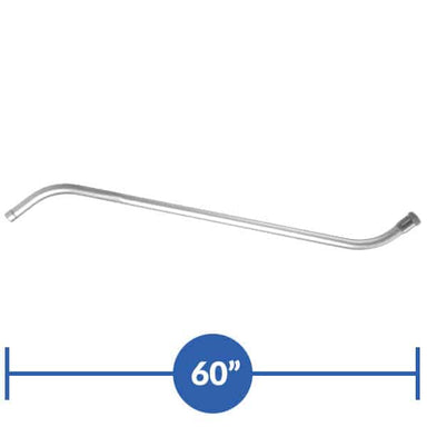 Aluminum Double Curved S Wand